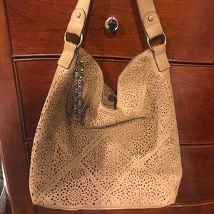 Brown handbag brand new never used !